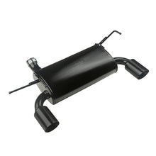 Load image into Gallery viewer, Rugged Ridge Axle Back Exhaust System Black 07-18 Jeep Wrangler