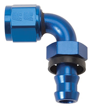 Load image into Gallery viewer, Russell Performance -4 AN Twist-Lok 90 Degree Hose End (Blue)