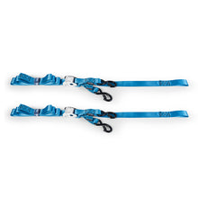 Load image into Gallery viewer, Mishimoto Cam Buckle Tie-Down Kit (2-Pack) Blue