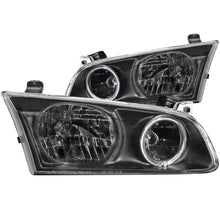 Load image into Gallery viewer, ANZO 2000-2001 Toyota Camry Crystal Headlights w/ Halo Black