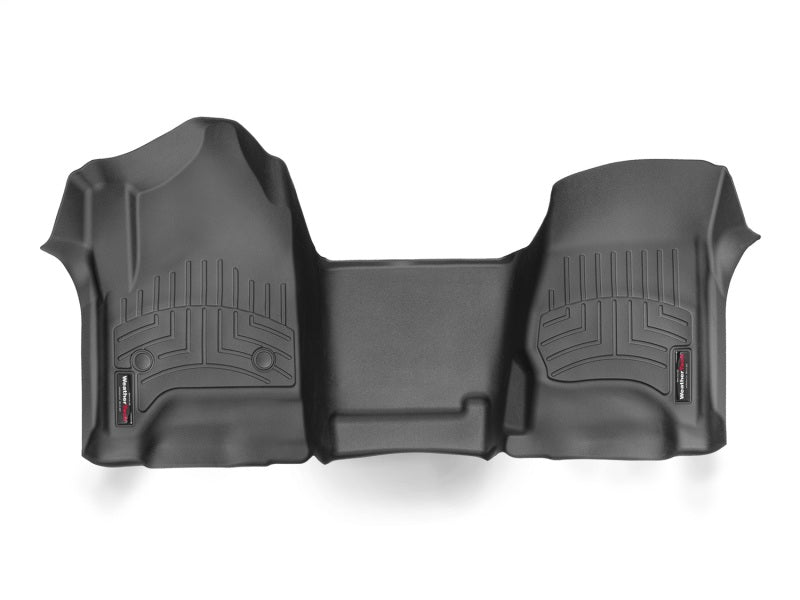 WeatherTech 14+ Chevrolet Silverado Front FloorLiner - Black