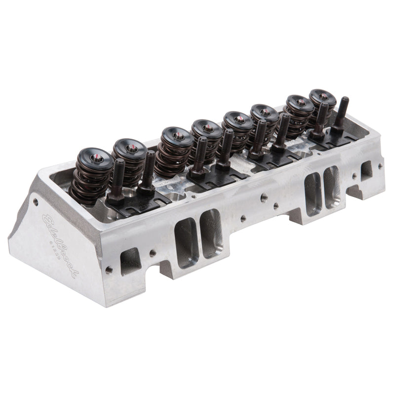 Edelbrock Cylinder Head Victor Jr SBC 23 Deg 220cc Complete for Solid Roller Cam