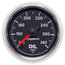 Load image into Gallery viewer, Autometer GS Series 2-1/16in Oil Temperature Gauge 140-280 Degrees Electric Full Sweep