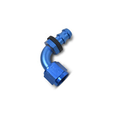 Load image into Gallery viewer, Russell Performance -4 AN Twist-Lok 90 Degree Hose End (Blue)