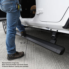 Load image into Gallery viewer, Go Rhino 18-23 Jeep Wrangler 4dr E-BOARD E1 Electric Running Board Kit - Bedliner Coating