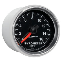 Load image into Gallery viewer, Autometer GS 0-1600 degree F Full Sweep Electronic Pyrometer Gauge