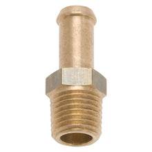 Load image into Gallery viewer, Edelbrock Fitting 1/4-18 NPT X 3/8In Single Barb Brass