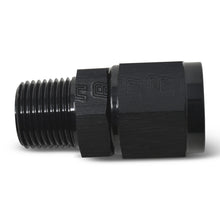 Load image into Gallery viewer, Russell Performance -6 AN Straight Female to 1/8in Male NPT Fitting (Black)