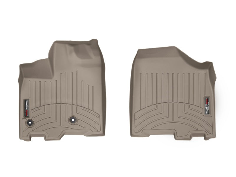 WeatherTech 13+ Toyota Sienna Front FloorLiner - Tan