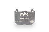 EBC Racing 12-16 Audi RS4 (B8) RP-1 Race Rear Brake Pads