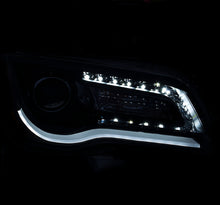 Load image into Gallery viewer, ANZO 2011-2014 Chrysler 300 Projector Headlights w/ Plank Style Design Chrome