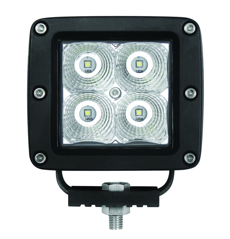 Hella HVF Cube 4 LED Off Road Kit - 3.1in 12W Spot Beam