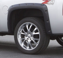 Load image into Gallery viewer, Lund 07-13 Chevy Silverado 1500 RX-Rivet Textured Elite Series Fender Flares - Black (2 Pc.)