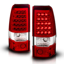 Load image into Gallery viewer, ANZO 2003-2006 Chevrolet Silverado 1500 LED Taillights Red/Clear