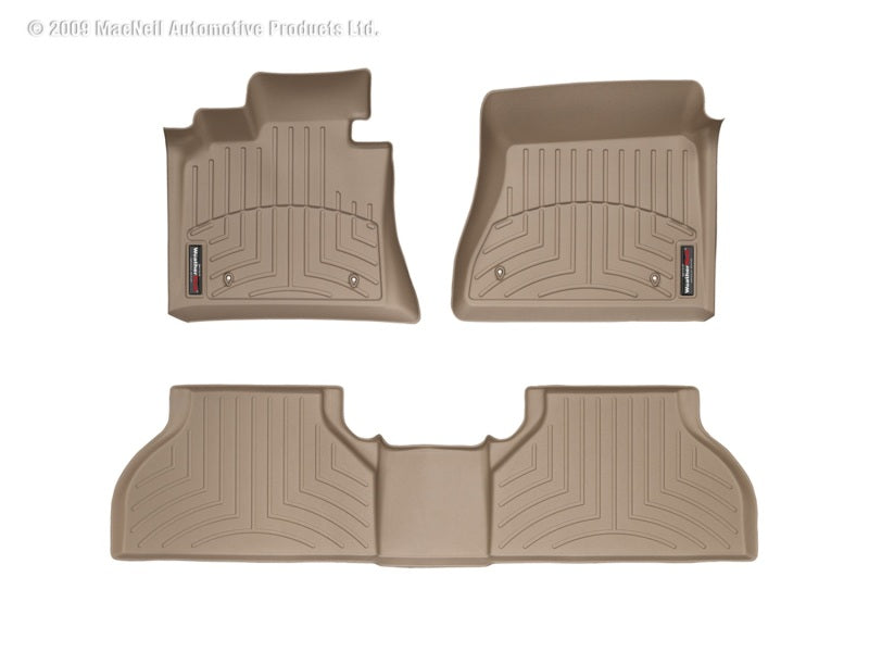 WeatherTech 14+ Acura RLX Front FloorLiner - Tan