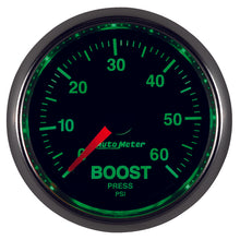 Load image into Gallery viewer, Autometer GS 52mm 0-60 psi Mechanical Boost Gauge