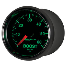 Load image into Gallery viewer, Autometer GS 52mm 0-60 psi Mechanical Boost Gauge