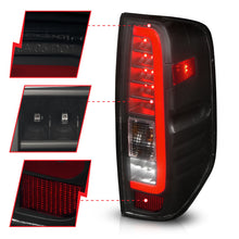 Load image into Gallery viewer, ANZO 2005-2021 Nissan Frontier LED Taillights Black Housing/Smoke Lens