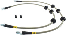 Load image into Gallery viewer, StopTech 10-15 BMW 550i Stainless Steel Front Brake Lines