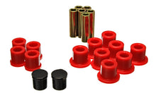 Load image into Gallery viewer, Energy Suspension Rear Spring Bushing Set - Red