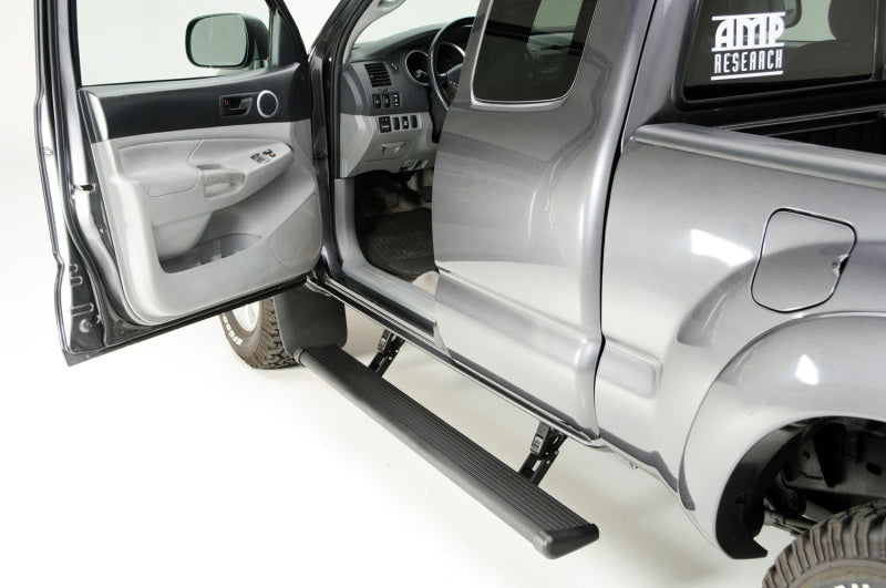 AMP Research 2005-2015 Toyota Tacoma Double Cab PowerStep - Black AJ-USA, Inc