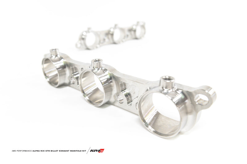 AMS Performance 2009+ Nissan R35 GT-R Billet Exhaust Manifold Flange Kit AJ-USA, Inc