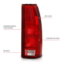 Load image into Gallery viewer, ANZO 1988-1999 Chevy C1500 Taillight Red/Clear Lens (OE Replacement) AJ-USA, Inc