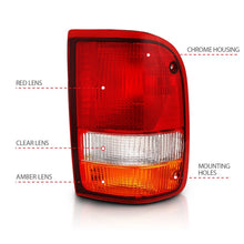 Load image into Gallery viewer, ANZO 1993-1997 Ford Ranger Tail Light Red/Cear (OE) AJ-USA, Inc