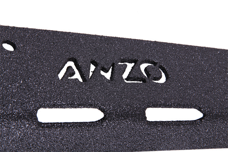 ANZO 1996-2006 Jeep Wrangler LED Bar Windshield Mounting Brackets AJ-USA, Inc