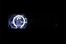 Load image into Gallery viewer, ANZO 1998-2005 Chevrolet S-10 Projector Headlights w/ Halo Black AJ-USA, Inc