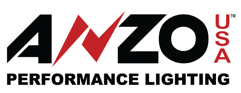 ANZO Universal 12in Slimline LED Light Bar (Red) AJ-USA, Inc