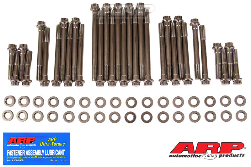 ARP Big Block Chevy With Brodix Aluminum Heads 12pt Head Bolt Kit - Stainless Steel AJ-USA, Inc