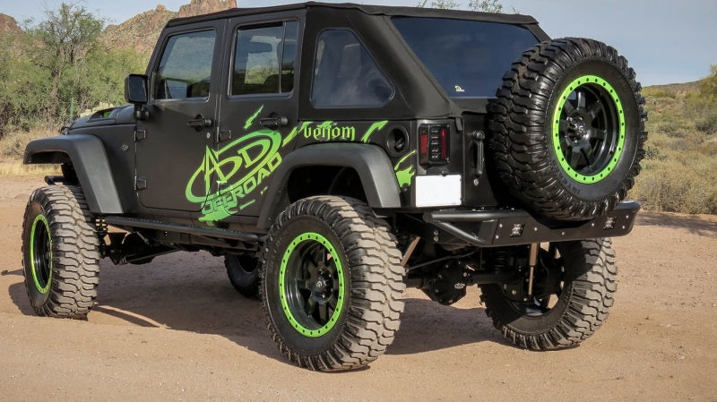 Addictive Desert Designs 07-18 Jeep Wrangler JK Venom Rear Bumper AJ-USA, Inc