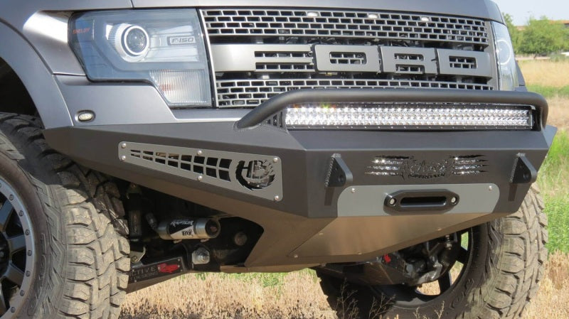 Addictive Desert Designs 10-14 Ford F-150 Raptor HoneyBadger Front Bumper w/ Winch Mount AJ-USA, Inc