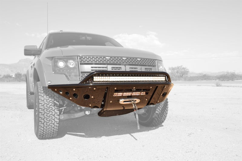 Addictive Desert Designs 10-14 Ford F-150 Raptor Stealth Front Bumper w/ Winch Mount AJ-USA, Inc