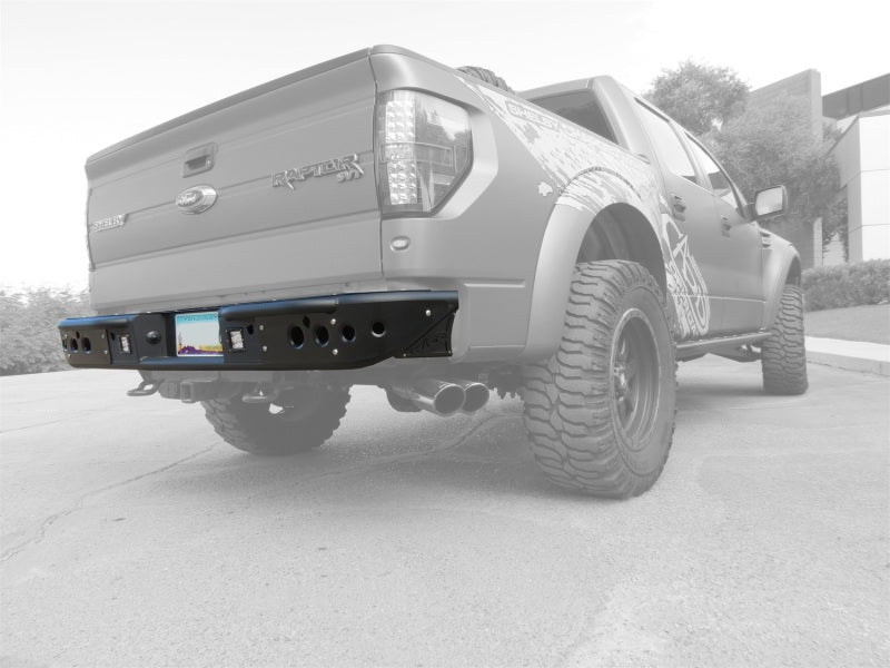 Addictive Desert Designs 10-14 Ford F-150 Raptor Venom Rear Bumper w/ Backup Sensor Cutouts AJ-USA, Inc