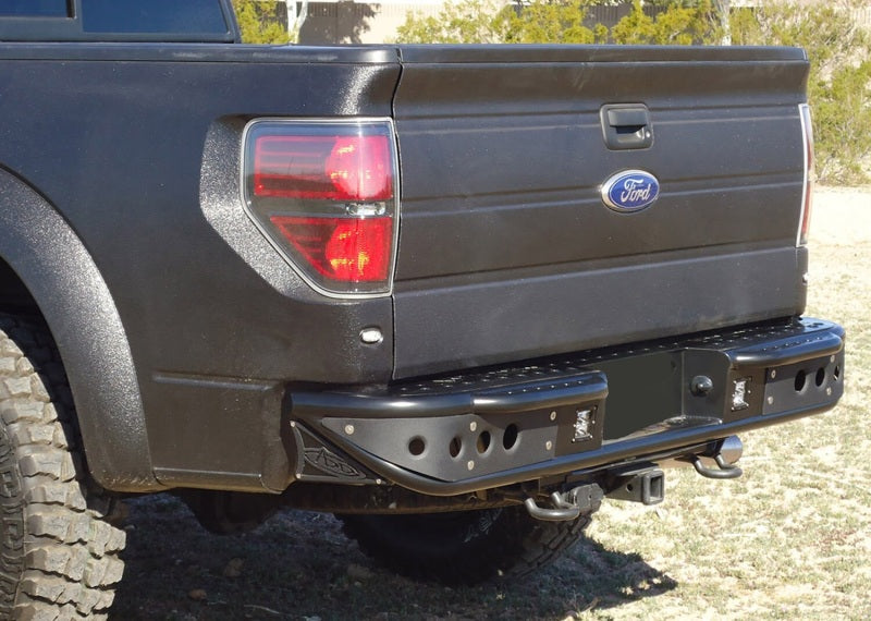 Addictive Desert Designs 10-14 Ford F-150 Raptor Venom Rear Bumper w/ Backup Sensor Cutouts AJ-USA, Inc