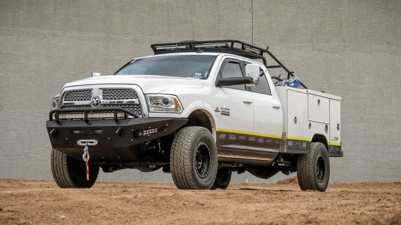 Addictive Desert Designs 10-18 Dodge RAM 2500 HoneyBadger Front Bumper w/ Winch Mount AJ-USA, Inc