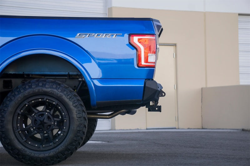 Addictive Desert Designs 15-18 Ford F-150 Stealth Fighter Rear Bumper w/ Backup Sensor Cutout AJ-USA, Inc