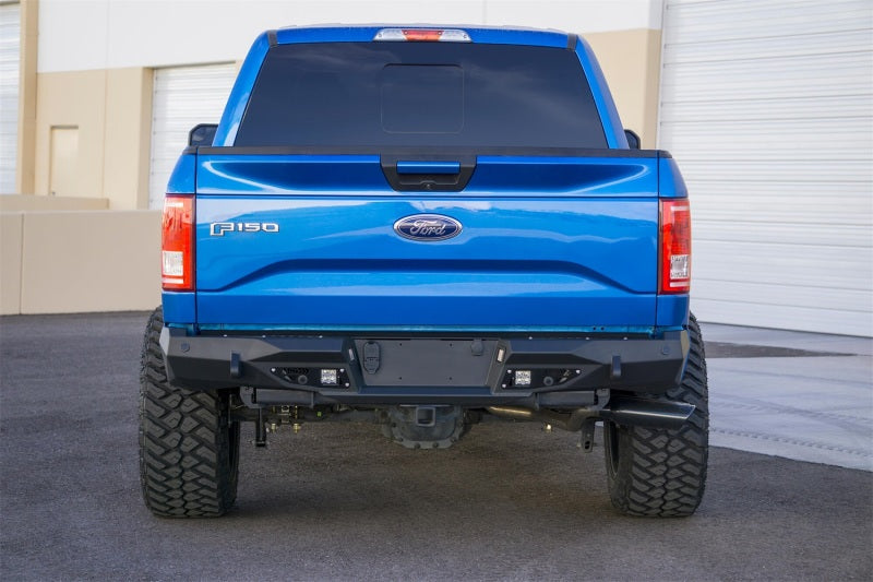 Addictive Desert Designs 15-18 Ford F-150 Stealth Fighter Rear Bumper w/ Backup Sensor Cutout AJ-USA, Inc