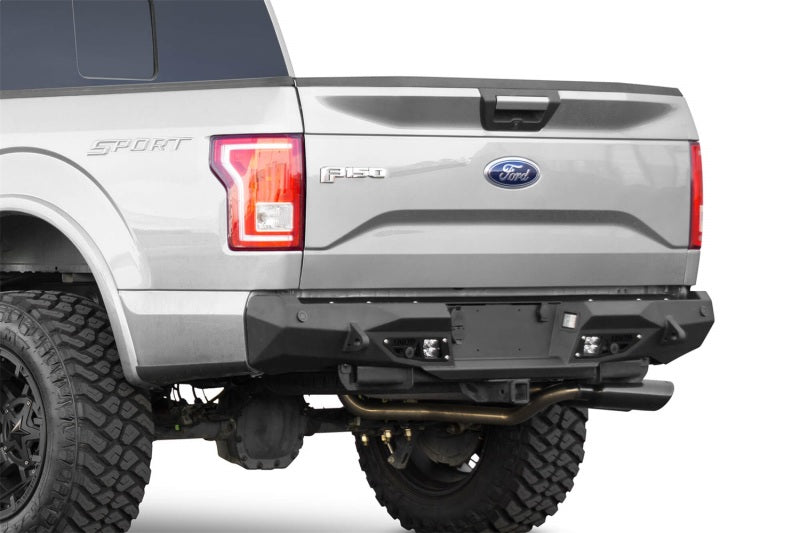 Addictive Desert Designs 15-18 Ford F-150 Stealth Fighter Rear Bumper w/ Backup Sensor Cutout AJ-USA, Inc