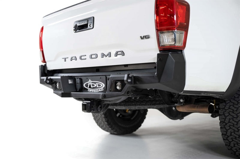 Addictive Desert Designs 16-19 Toyota Tacoma Stealth Fighter Rear Bumper w/ Backup Sensor Cutouts AJ-USA, Inc