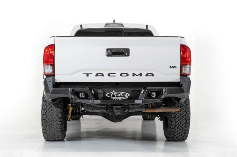 Addictive Desert Designs 16-19 Toyota Tacoma Stealth Fighter Rear Bumper w/ Backup Sensor Cutouts AJ-USA, Inc