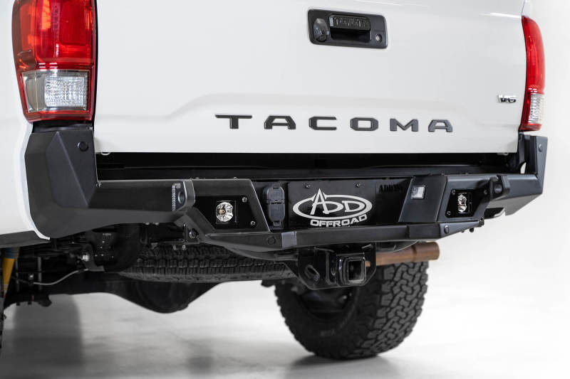 Addictive Desert Designs 16-19 Toyota Tacoma Stealth Fighter Rear Bumper w/ Backup Sensor Cutouts AJ-USA, Inc