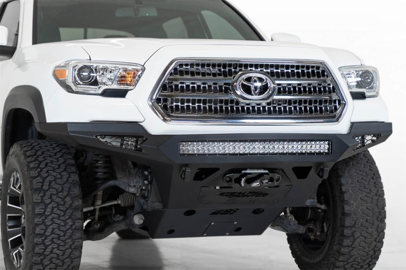 Addictive Desert Designs 16-19 Toyota Tacoma Stealth Fighther Front Bumper w/ Winch Mount AJ-USA, Inc