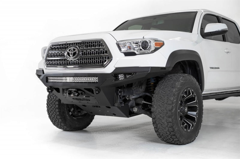 Addictive Desert Designs 16-19 Toyota Tacoma Stealth Fighther Front Bumper w/ Winch Mount AJ-USA, Inc