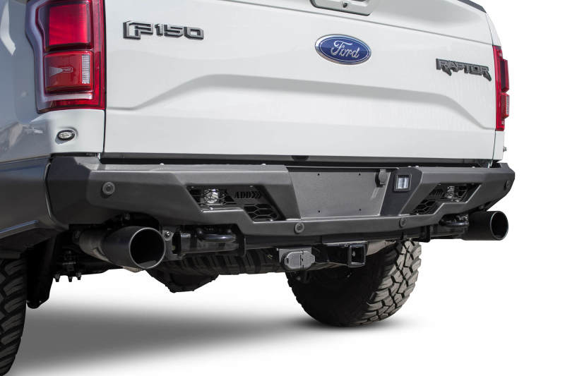 Addictive Desert Designs 17-18 Ford F-150 Raptor Stealth Fighter Rear Bumper AJ-USA, Inc