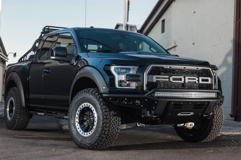 Addictive Desert Designs 17-18 Ford F-150 Raptor Stealth R Front Bumper w/ Winch Mount AJ-USA, Inc