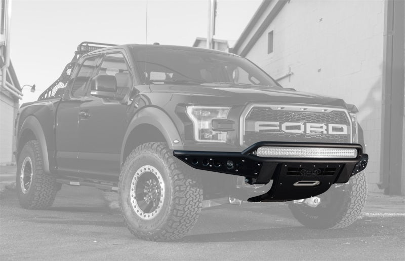 Addictive Desert Designs 17-18 Ford F-150 Raptor Stealth R Front Bumper w/ Winch Mount AJ-USA, Inc