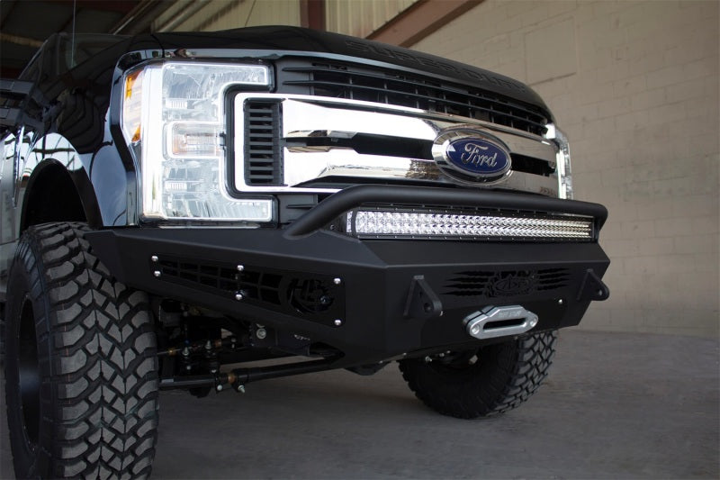 Addictive Desert Designs 17-18 Ford F-250 HoneyBadger Front Bumper w/ Winch Mount AJ-USA, Inc